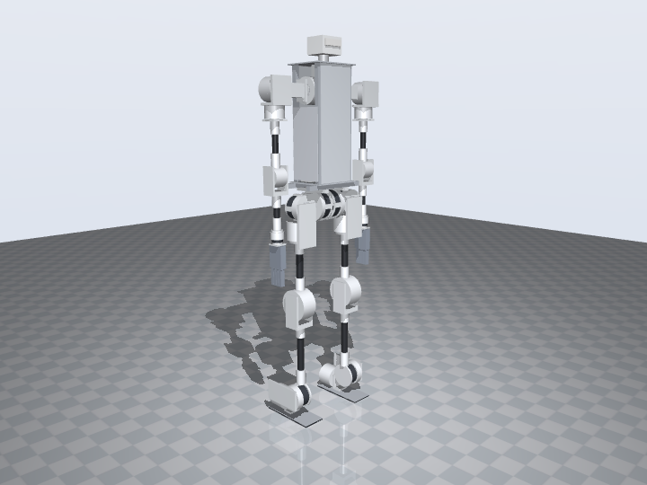 MuJoCo frame: v1 standing